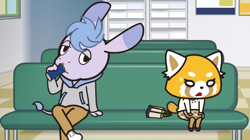 Retsuko brushes Tadano off at first, but begins to form a close bond with him as the season progresses.